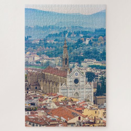 Cityscape of Florence Italy Jigsaw Puzzle