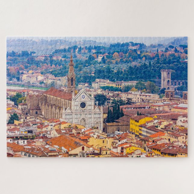Cityscape of Florence, Tuscany, Italy Jigsaw Puzzle (Horizontal)