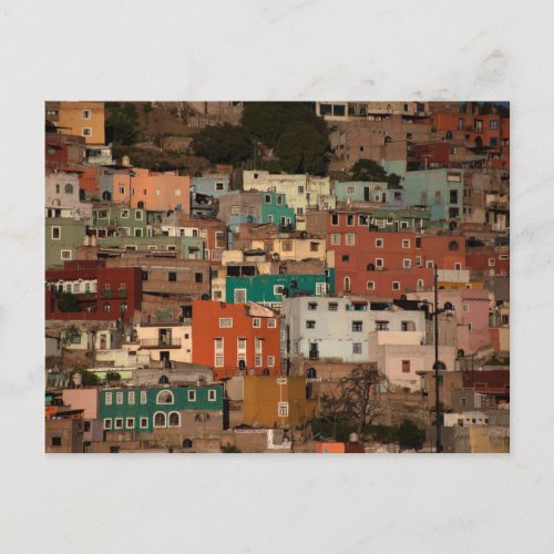 Cityscape Of Guanajuato Mexico Postcard