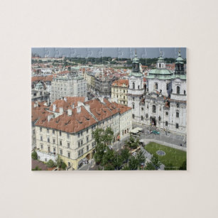 Cityscape of historical Prague, Czech Republic Jigsaw Puzzle
