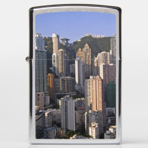 Cityscape of Hong Kong, China Zippo Lighter