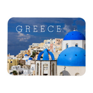 Cityscape of Santorini, Greece Magnet