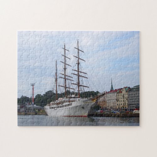 Cityscape of the city Helsinki Finland Jigsaw Puzzle