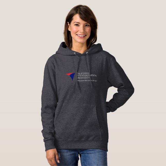 CIU Grey Women's Hoodie (Front Full)
