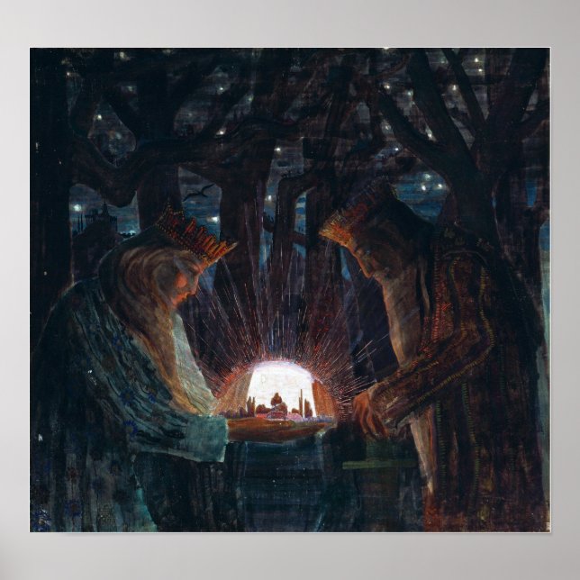 Ciurlionis - Fairy Tale Fairy Tale Of Kings 1909 Poster (Front)