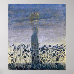Ciurlionis - Sun Is Passing Virgo 1906 Poster