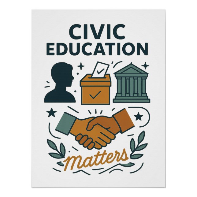 Civic Education Matters  Poster (Front)