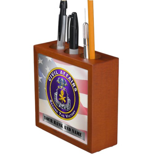 Civil Affairs Desk Organizer