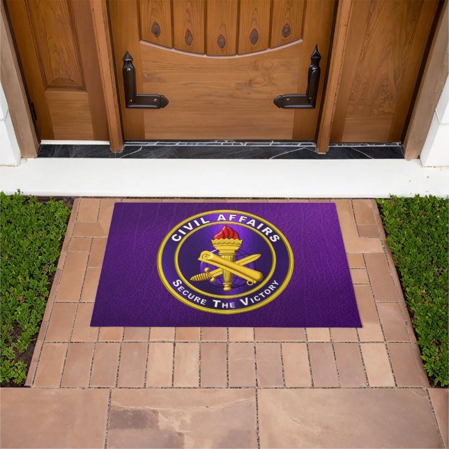 Civil Affairs Doormat (Outdoor)