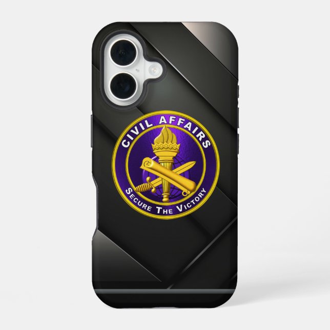 Civil Affairs Iphone Case (Back)