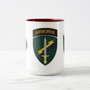 CIVIL AFFAIRS PSYCHOLOGICAL OPERATIONS COMMAND Two-Tone COFFEE MUG