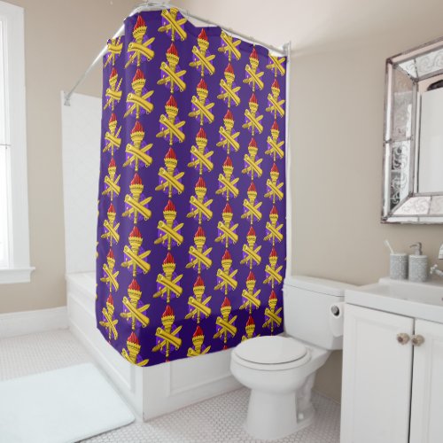 Civil Affairs Shower Curtain