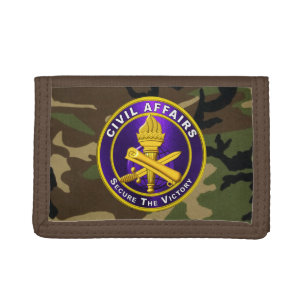 Civil Affairs Tri-fold Wallet