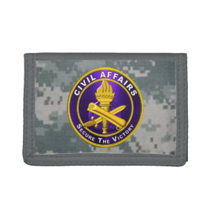 Civil Affairs Tri-fold Wallet