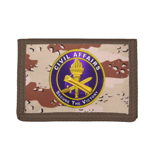 Civil Affairs Tri-fold Wallet