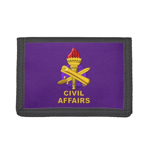 Civil Affairs Trifold Wallet