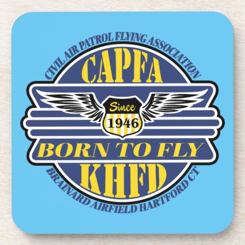 Civil Air Patrol Flying Association Beverage Coaster