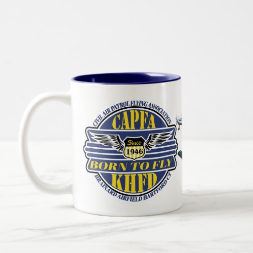 Civil Air Patrol Flying Association Two_Tone Coffee Mug