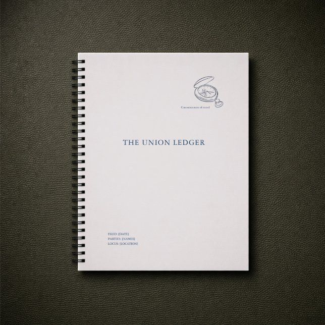 Civil Ceremony Non Traditional Planner Notebook (Civil Ceremony Planner Journal )