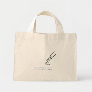Civil Ceremony Non Traditional Wedding Gift Mini Tote Bag