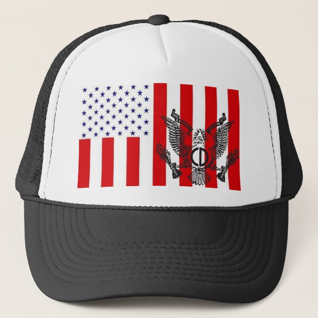 Civil Defense "Civil Flag" hat (Front)