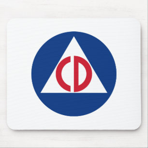 civil defense Mousepad