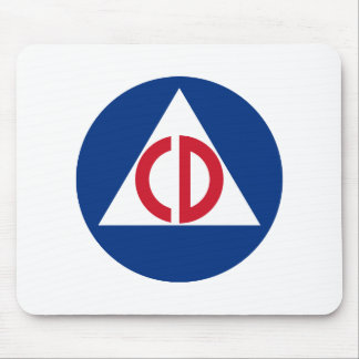 civil defense Mousepad