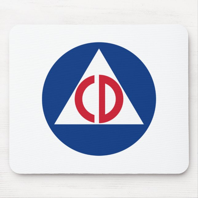 civil defense Mousepad (Front)