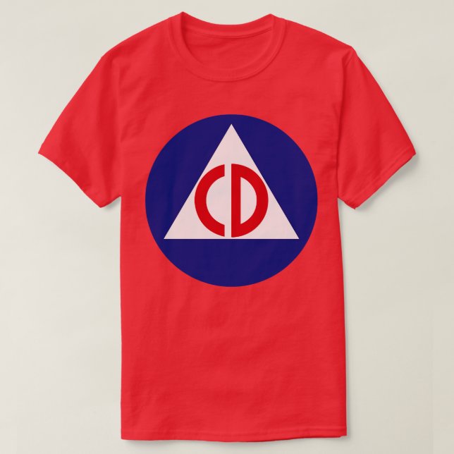 Civil Defense T-Shirt (Design Front)