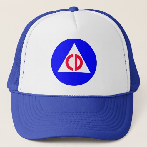 Civil Defense Trucker Hat