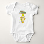 Civil Eggineer Engineer Baby Bodysuit