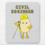 Civil Eggineer Engineer Mouse Pad