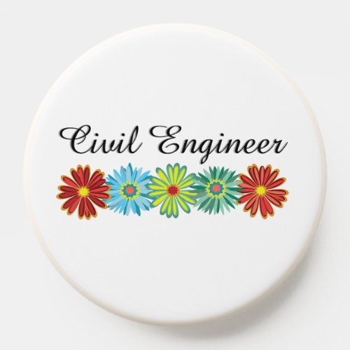 Civil Engineer Asters PopSocket