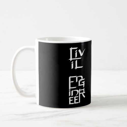 Civil Engineer Character Coffee Mug