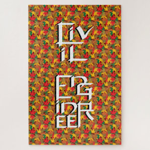 Civil Engineer Character Jigsaw Puzzle