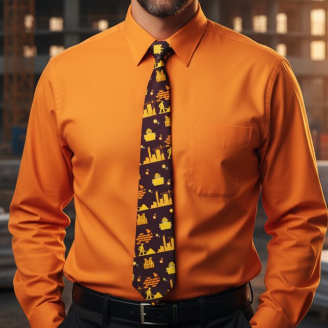 Civil Engineer/ Construction Profession Dad Tie (Creator Uploaded)