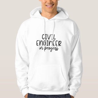 civil engineer Costume Civil Engineer in progress  Hoodie
