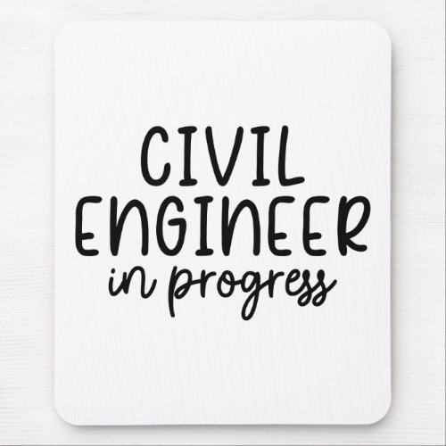 civil engineer Costume Civil Engineer in progress  Mouse Pad