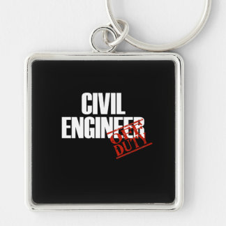 CIVIL ENGINEER DARK KEYCHAIN
