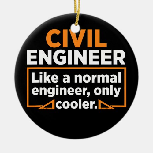 Civil Engineer Definition Civil Engineer Dad  Ceramic Ornament