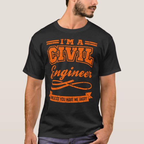 Civil Engineer Funny Engineering Graduation Degree T_Shirt