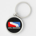 Civil Engineer League Keychain