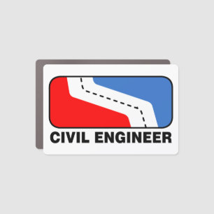 Civil Engineer League Mug Car Magnet