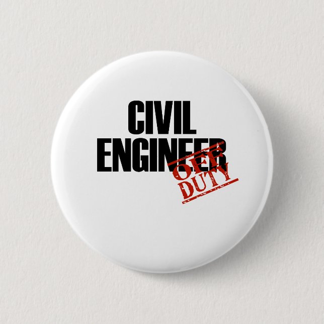 CIVIL ENGINEER LIGHT PINBACK BUTTON (Front)