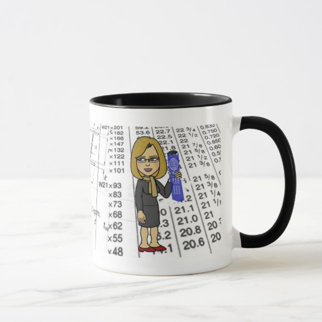 Civil Engineer Mug Woman (Right)