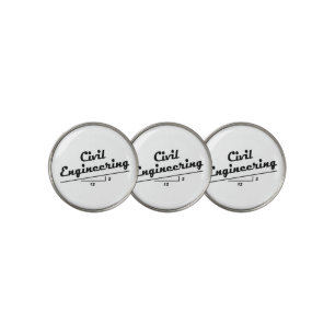 Civil Engineer Slope Golf Ball Marker