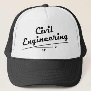 Civil Engineer Slope Trucker Hat