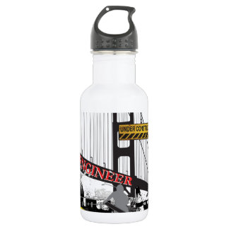 Civil Engineer Stainless Steel Water Bottle