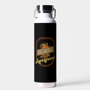 Civil Engineer Water Bottle