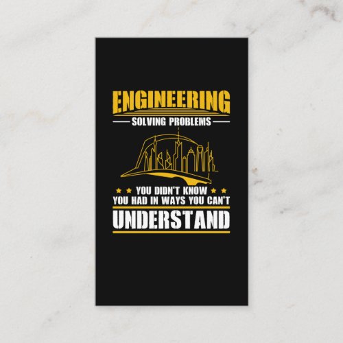 Civil Engineering Building Engineer Architect Business Card